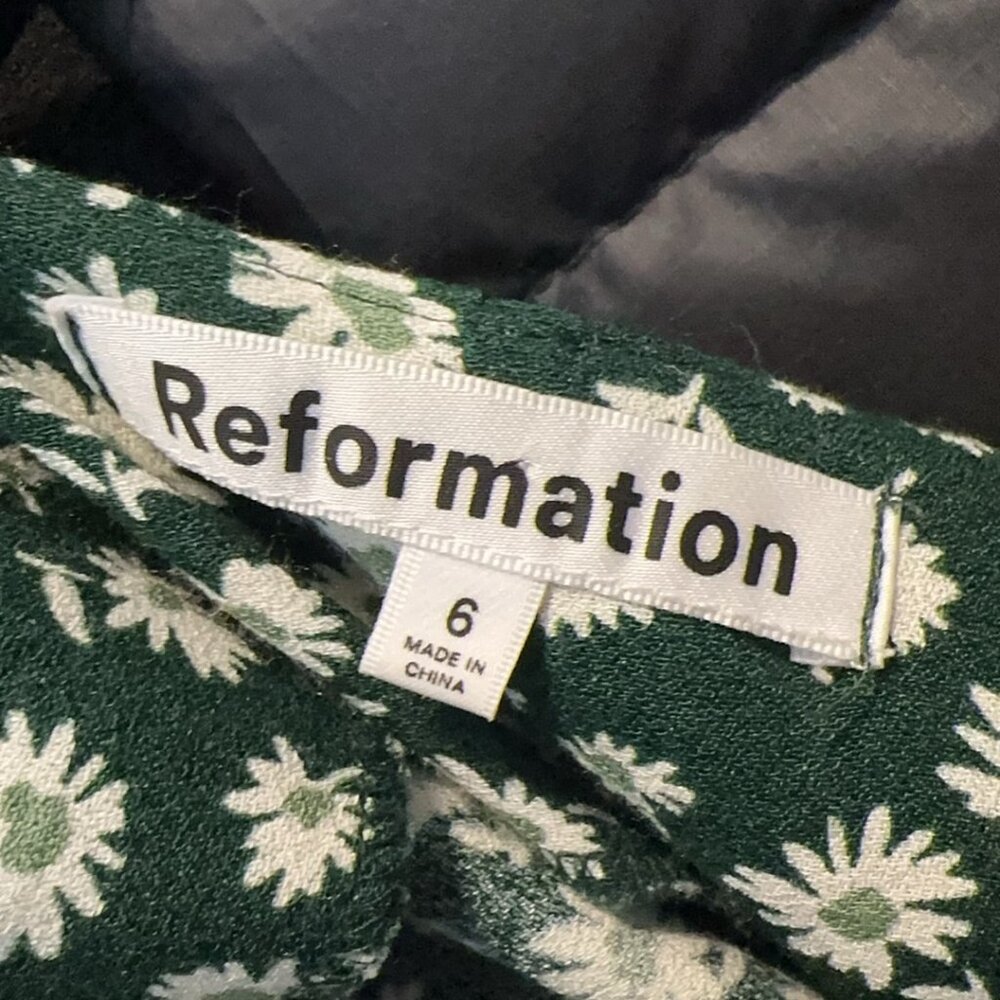 NEW Reformation Crimini Dress in Chiana Size 6#2404 - Picture 5 of 7